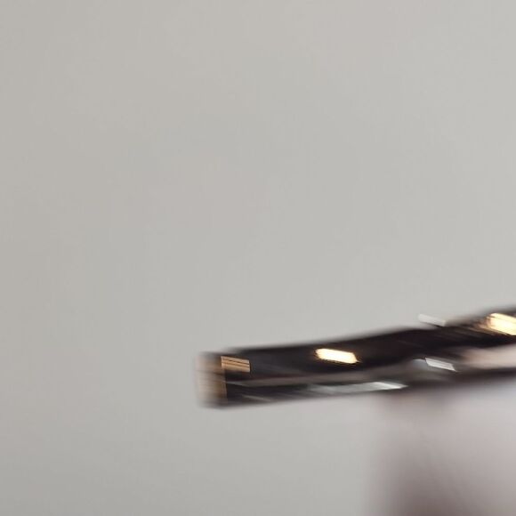 Elegant Pioneer Vintage Silver Tie Bar Clip Textured Design - Picture 4 of 4